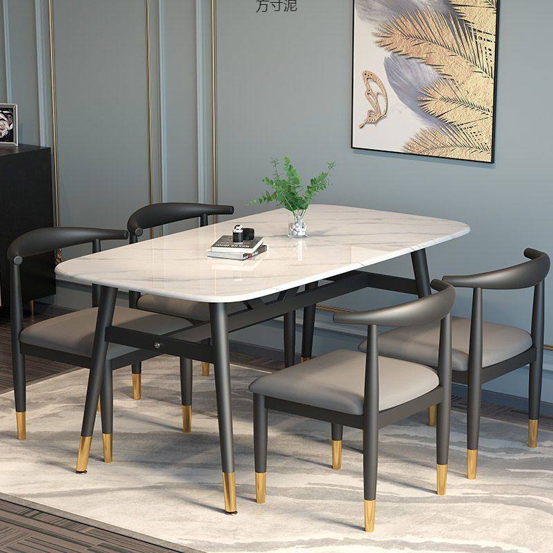 轻奢新中式现代简约电磁炉可折叠玻璃台面餐桌椅组合小户型包安装,淘宝优惠券,粉丝福利购,淘宝优惠卷