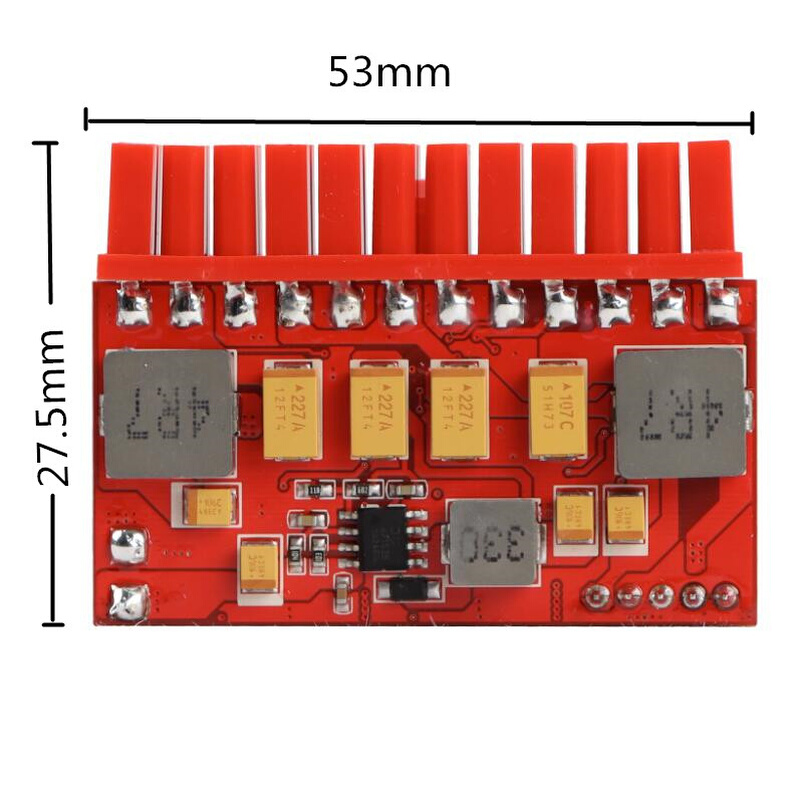 DC-ATX-160W直插电源模块12V输入软路由迷你ITX电脑转换板静音 - 图2