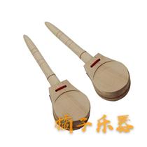 Olff instrumental long handle Three-resounding plate Three-louder board infant Early education Puzzle Toy Hand Grip Trifle Board