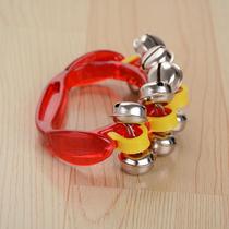 Manufacturer Orff music teaching aids transparent plastic wooden hand strings Suzuki children hand leather hand bell instruments