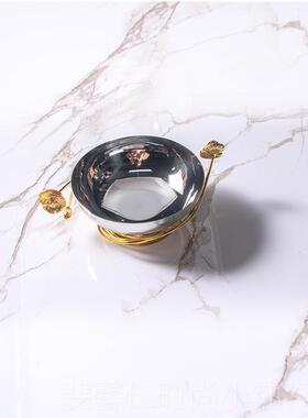 新品KTV摆台用品锈钢摆包皮新款纸巾盒烟奢缸轻风格耐摔金属不创