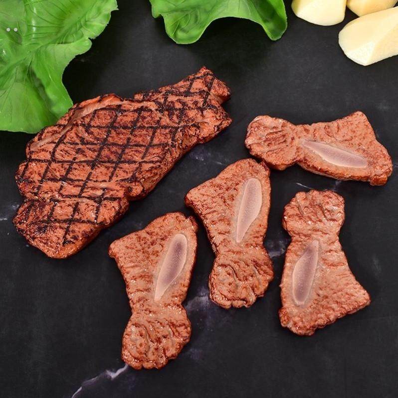 仿真牛排模型假牛仔骨牛肉西餐厅酒店装饰品摆件过家玩具食物道具,淘宝优惠券,粉丝福利购,淘宝优惠卷