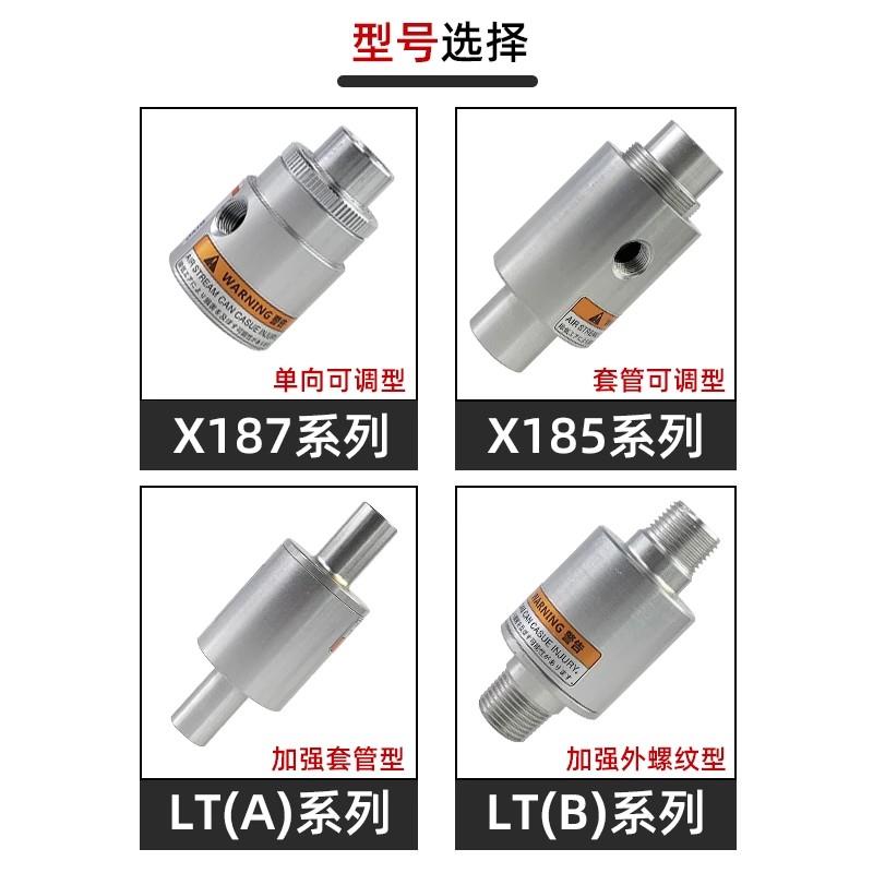 真空输送器空气放大器气力输送气动上料吸料ZH10/20/30/40-B-X185 - 图0