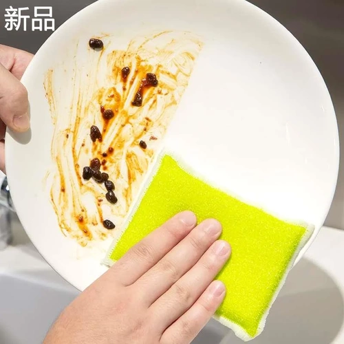 Кухня специальная чистота горшка губки бамбуковые волокнисты