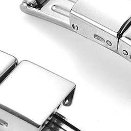 2025钛钢定制时尚首饰配件不锈钢皮绳扣头多款新款手链厂家直销