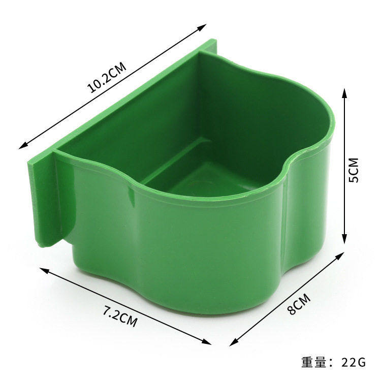 鸟用鹦鹉鸟食盒宠物鸟用品花形水盆方笼子食碗兔笼食杯鸟笼食槽,淘宝优惠券,粉丝福利购,淘宝优惠卷