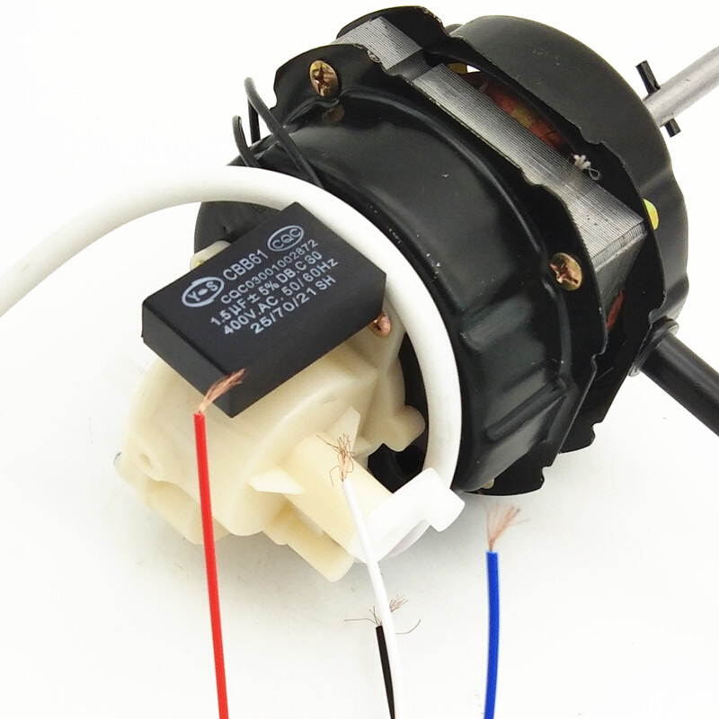 。电风扇电机马达通用大功率双滚珠落地扇台扇摇头扇电机机头配件 - 图3