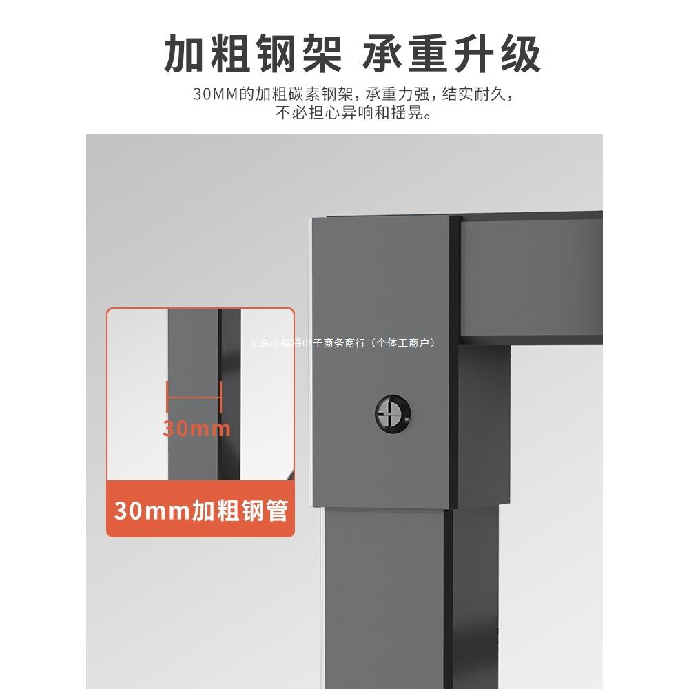 可折叠电脑桌台式书桌家用办公桌卧室小桌子简易学习写字桌长方形 - 图1