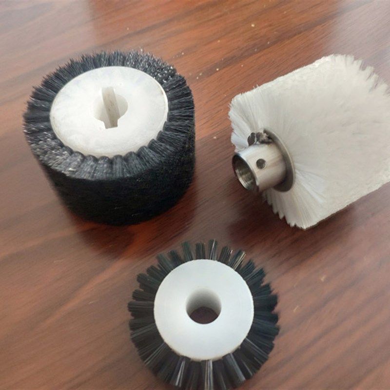 工业毛刷辊滚筒刷小型尼龙丝刷防静电除尘空心毛刷轮圆形圆柱毛刷,淘宝优惠券,粉丝福利购,淘宝优惠卷