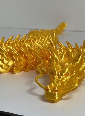 新款3d打印夜光绿巨大号爆款中国龙玩具手办仿真假山造景摆件挂件
