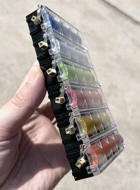 新款DIY18650免焊接电池盒可拼接12v单节串并联21700大电流带盖子
