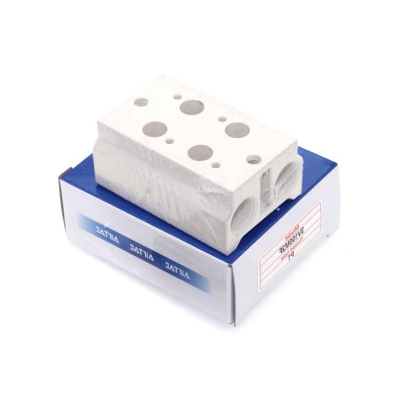 亚德客汇流板 底座3V100M/3V200-1F/2F/3F/4F/5F/6F/7F/8F/9F/10F - 图1