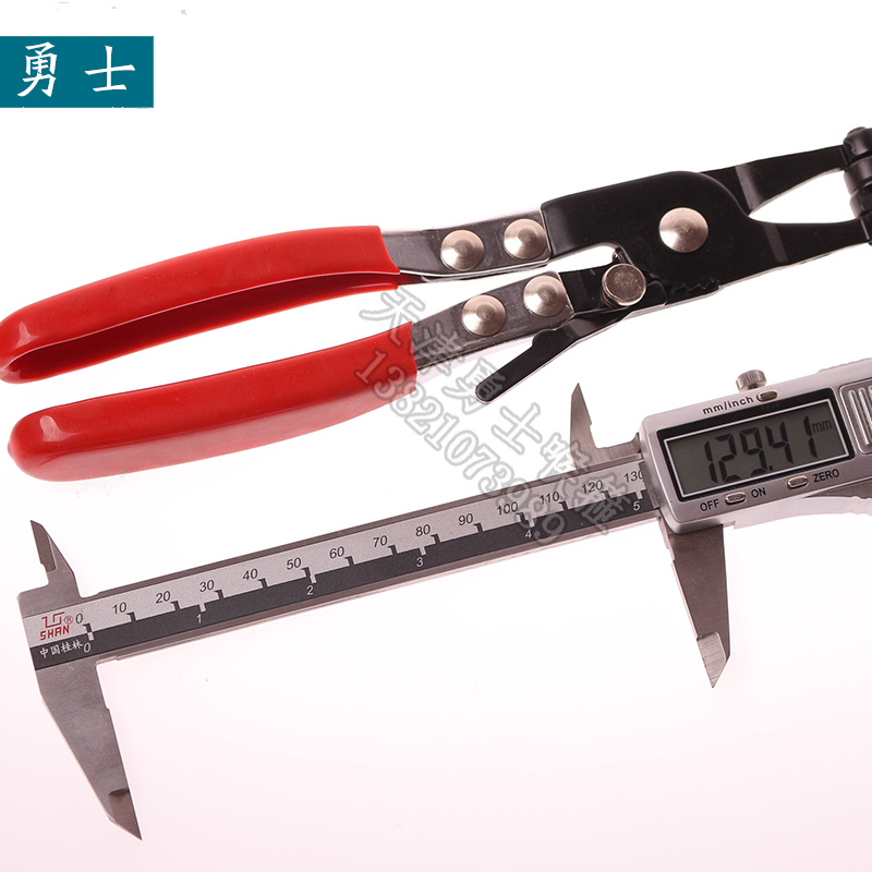 直汽车水管油管弹性卡n箍钳子喉箍拆卸装钳子汽修专用工具FOSN卡 - 图0