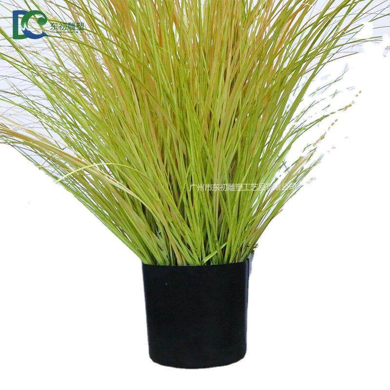 仿真芦苇盆栽狗尾巴草仿真绿色洋葱草盆栽大型狗尾草盆栽室内摆件,淘宝优惠券,粉丝福利购,淘宝优惠卷
