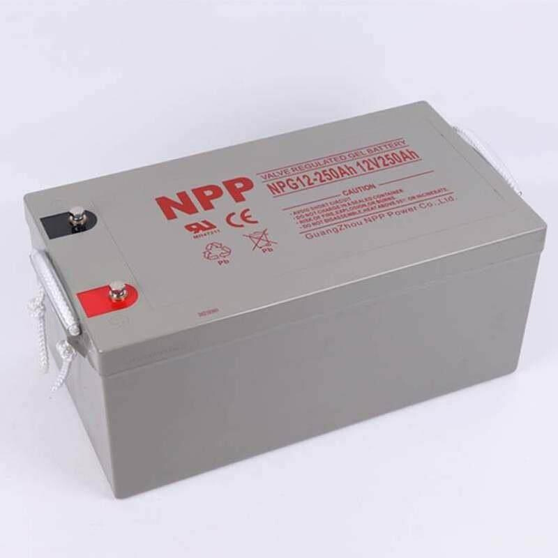 NP耐P普胶体蓄电池NPG12-150AH12V150AH直流屏UPS电源阀控式电池 - 图1