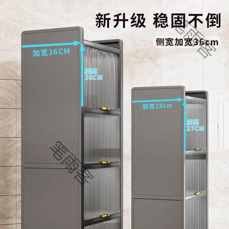 厨房置物架夹缝款落地多层收纳柜子多功能储物柜微波炉橱柜餐边柜,淘宝优惠券,粉丝福利购,淘宝优惠卷