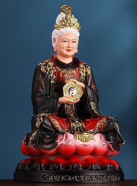 现货速发树脂无生老母神像骊山圣母佛像无声老母无极老母桌面工艺