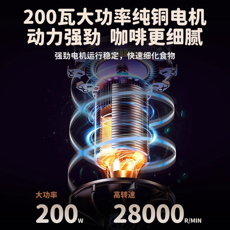 德国咖啡豆研磨机电动家用小型磨豆机粉碎器全自动专业打粉超细磨,淘宝优惠券,粉丝福利购,淘宝优惠卷