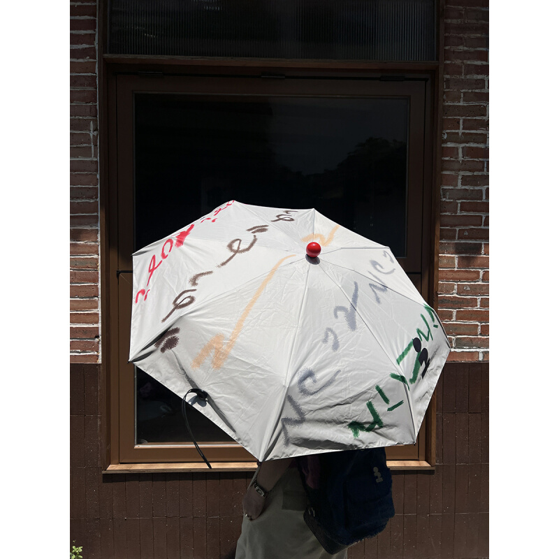 Tagi.雨宝晴雨伞黑胶两用伞太阳折叠遮阳伞-图2