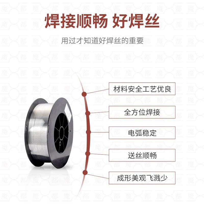 ER1070纯铝ER4043ER4047铝硅ER5183ER5356铝镁焊丝铝合金焊丝 - 图2