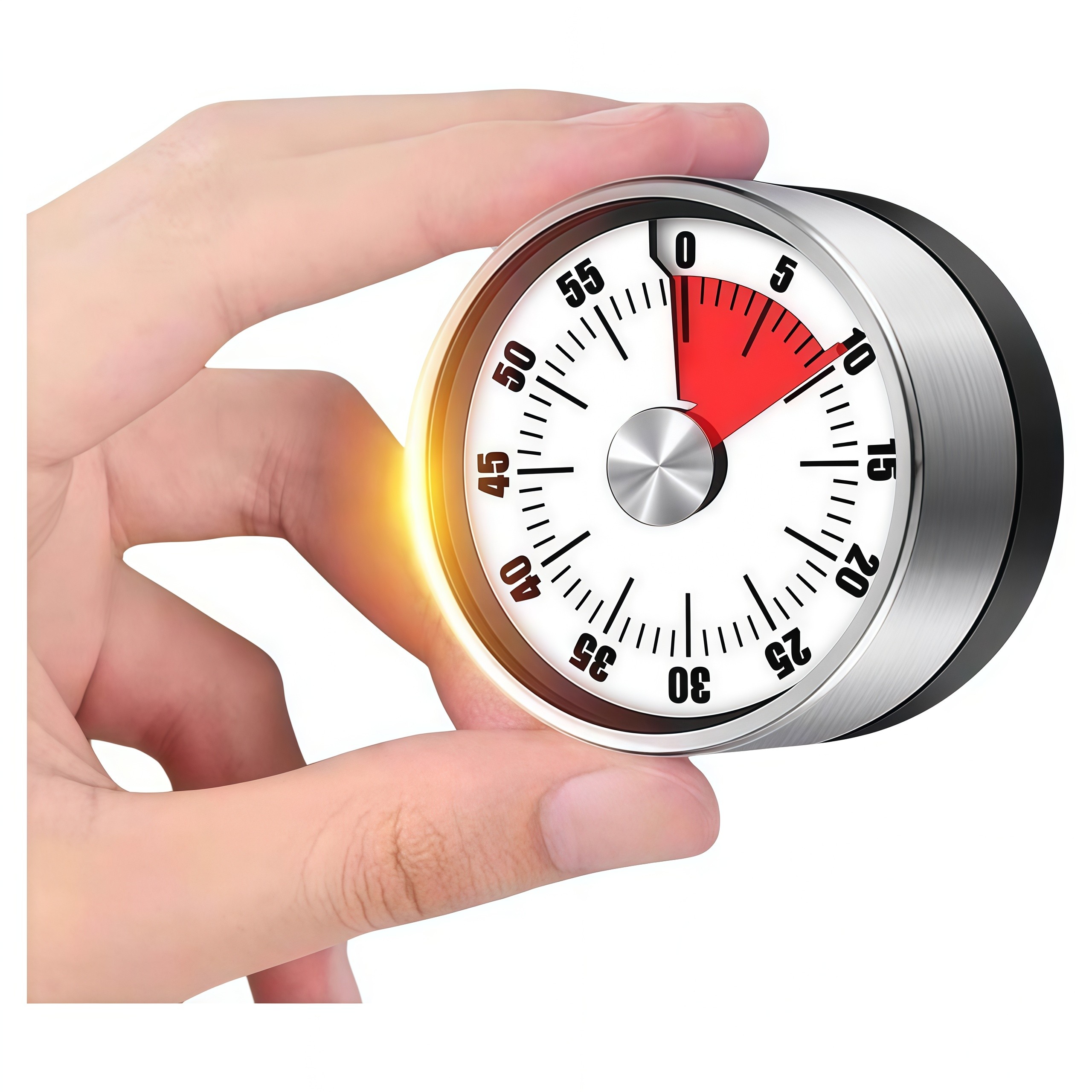 可视化计时器厨房机械定时学习儿童厨房提醒器磁吸式烹饪秒表闹钟,淘宝优惠券,粉丝福利购,淘宝优惠卷