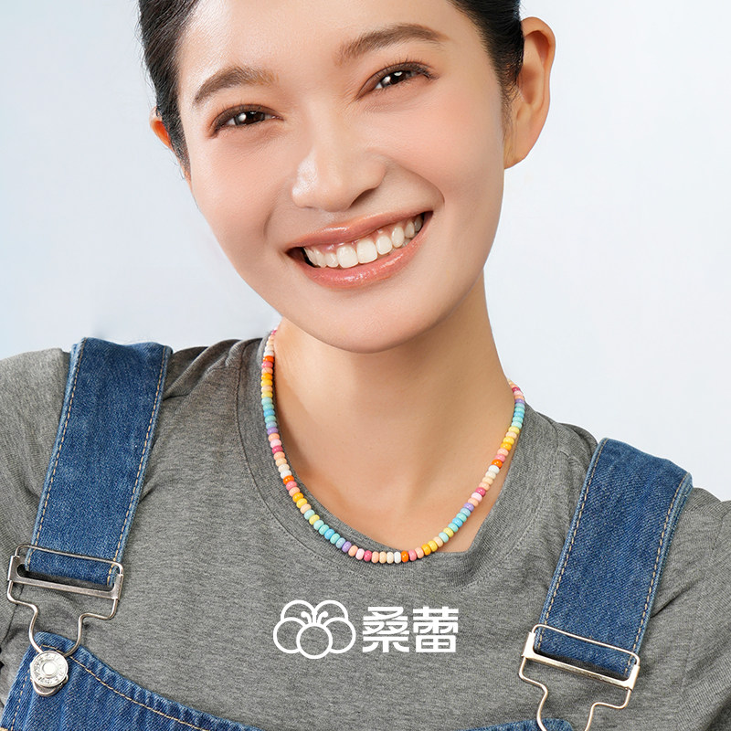 【所有女生的衣橱直播间】桑蕾小波波球耳钉即兴旅行游乐场项链