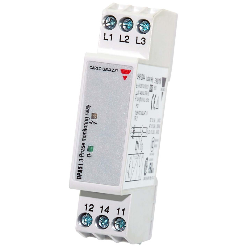 佳乐DPA51CM44 三相继电器 相序继电器 电源保护继电器 电梯空调 - 图1