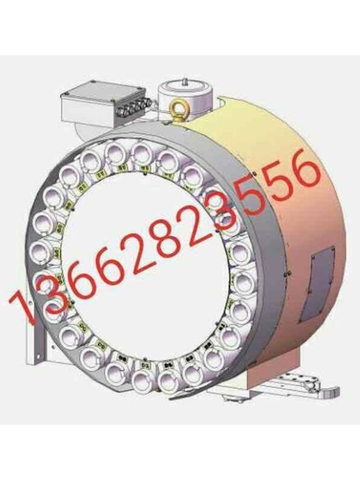 厂圣杰圆盘刀库凸轮DK40BT24530刀盘分割凸轮塑胶涡轮刀库全销-图0