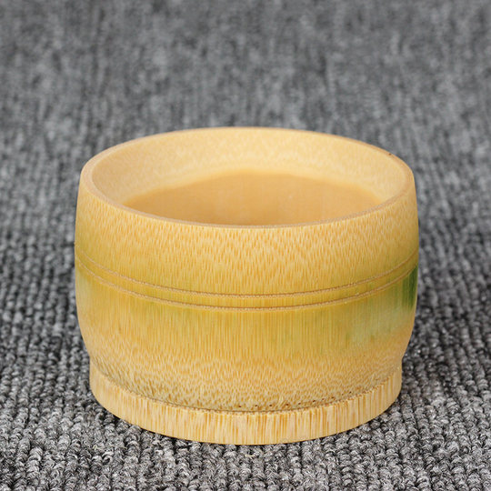 极高人家儿童无漆天然竹碗餐具家用大号竹碗竹制碗竹杯蒸饭毛竹筒