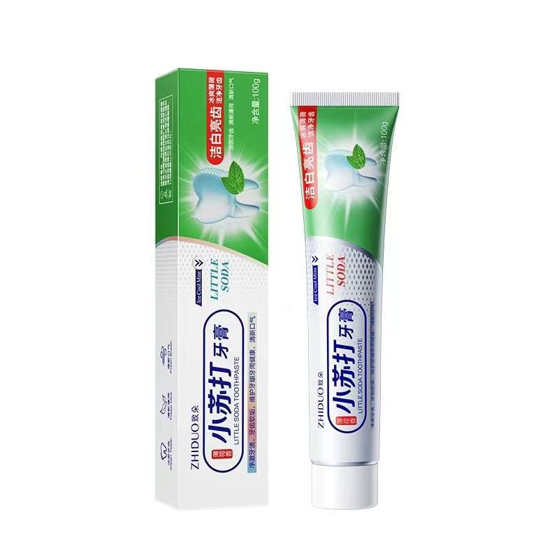 致朵小苏打护龈牙膏清新口气口腔清洁牙膏口腔牙齿护理去渍专用