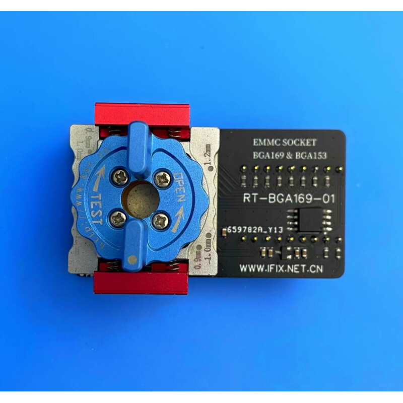 RT809H emmc153 emmc169烧录座读写座探针金属座非原装全国包邮-图1