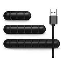 Custom Desktop Charging Data Wire Rationalizer Silicone Creative Gift Containing fixed line