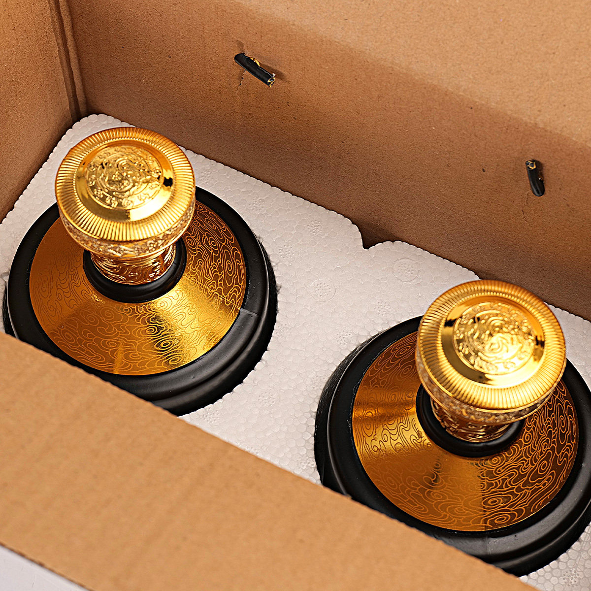 52度浓香型试饮白酒整箱粮食高粱酒500ml*2瓶精美礼盒装