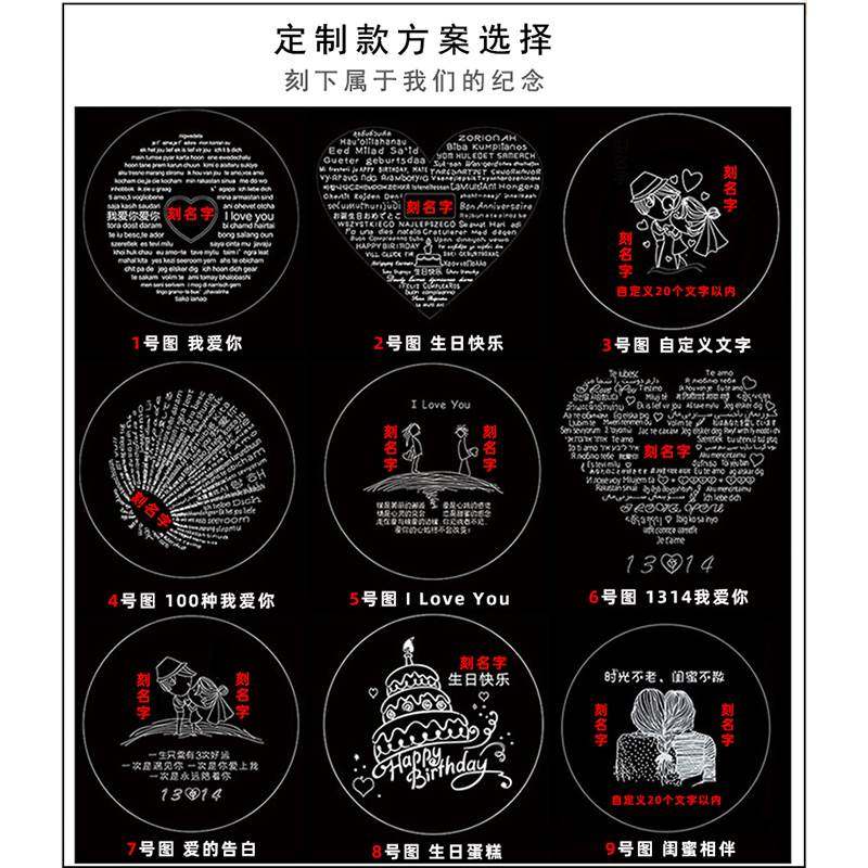 高档女朋友感动到哭了的照片定制生日礼物惊喜七夕情人节送女友女