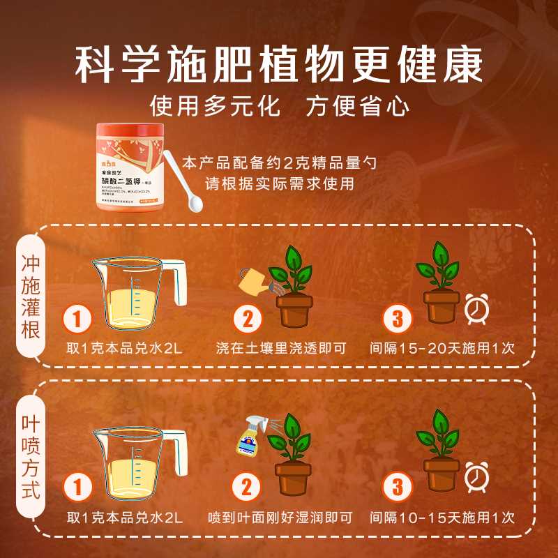 高力高磷酸二氢钾花肥料花卉专用叶面肥正品农用盆栽养花用磷钾肥 - 图3