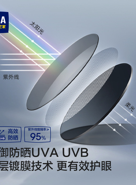 海澜之家便携折叠墨镜夹片