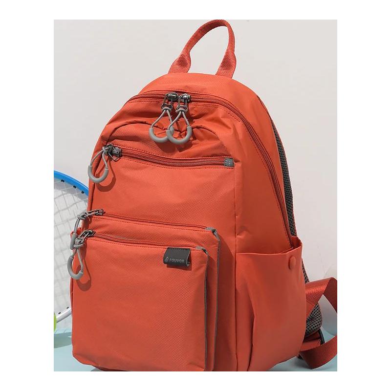 Fouvor 2024 Casual Backpack Female Shoulders Bag Oxford Comm - 图3