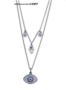 EvilEye恶魔之眼手掌项链