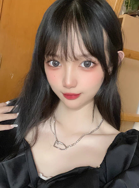 王嘉尔同款安全扣项链