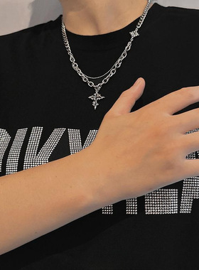 小众痞帅美式嘻哈卫衣链