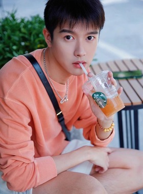 土星别针项链男款潮流