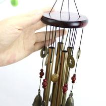 Alloy Metal Wooden Bell Clang Creative Home Decoration Pendant Store Balcony Wall-mounted Wind Bells