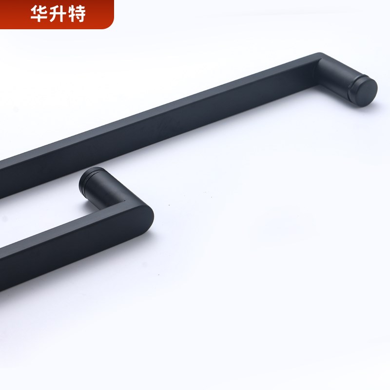 极窄极简3c04黑色淋浴房拉手卫生间隔断冲凉房木门移门不锈钢扶手 - 图3