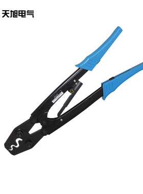 HS-8 HS-16棘轮式压线钳裸端子压接钳冷压端子钳1.25-8/16/25平方