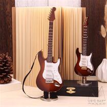 Wooden Mini Electric Guitar Model Swing Piece Home Delivery Teacher Men And Women Friends Birthday Gifts 1 6 Bing B
