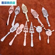 Stainless steel Classical hollowed-out bitter Espoons Bitter Spoon Bar Tool Spoon Drain Spoon Wine Spoon Spoon Foreign Wine Wine