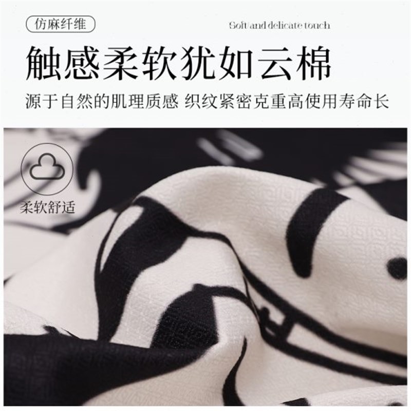 高级全盖沙发垫感整张通用网红沙A发盖布沙发巾新款2024防滑一夏 - 图2