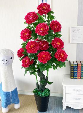 仿真花假花客厅落地装饰品