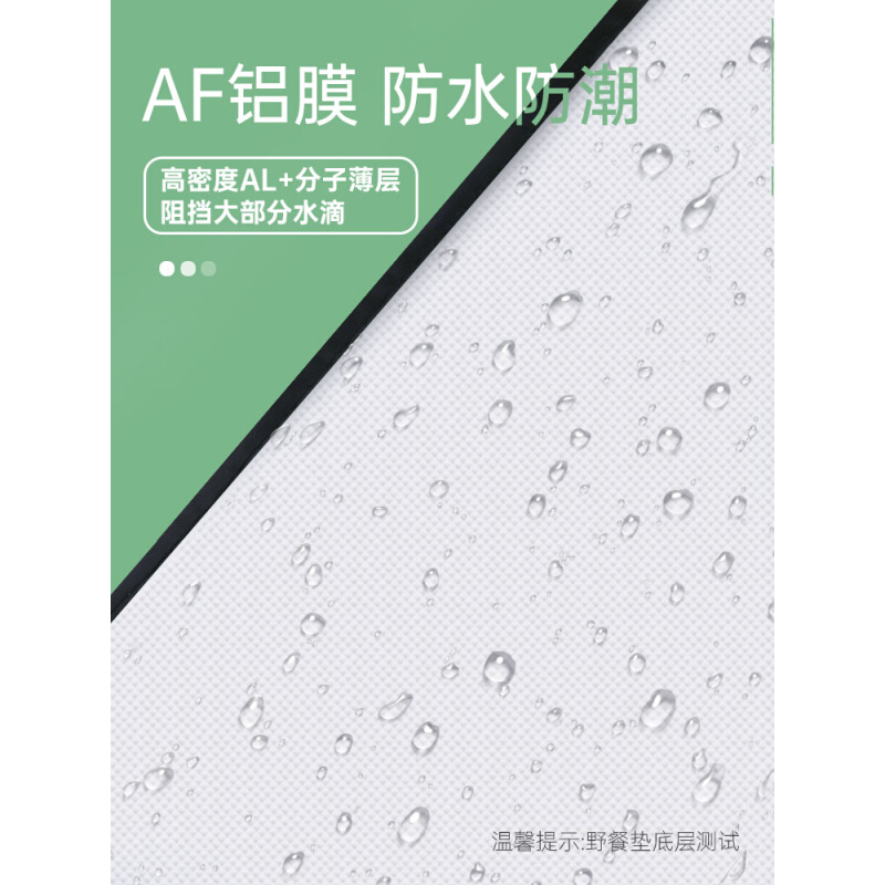 加厚野餐垫防潮垫野炊地垫坐户外郊游春游草坪垫子便携帐篷露营垫 - 图3