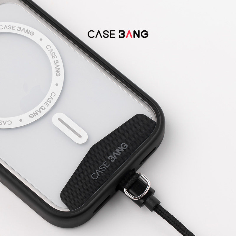 CASEBANG mobile phone accessories lanyard ultra-thin gasket/bright silver/bright gold/matte gold/black